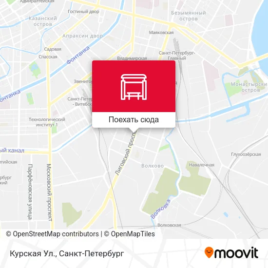 Карта Курская Ул.