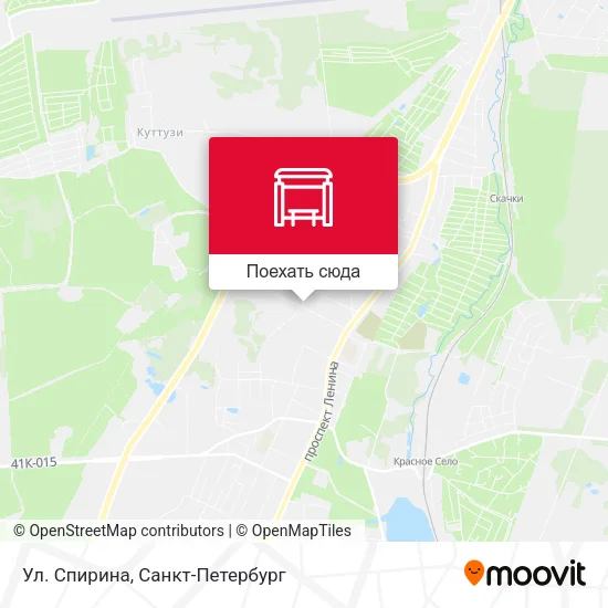 Карта Ул. Спирина