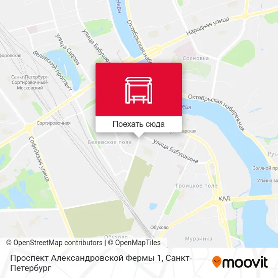Карта Проспект Александровской Фермы 1