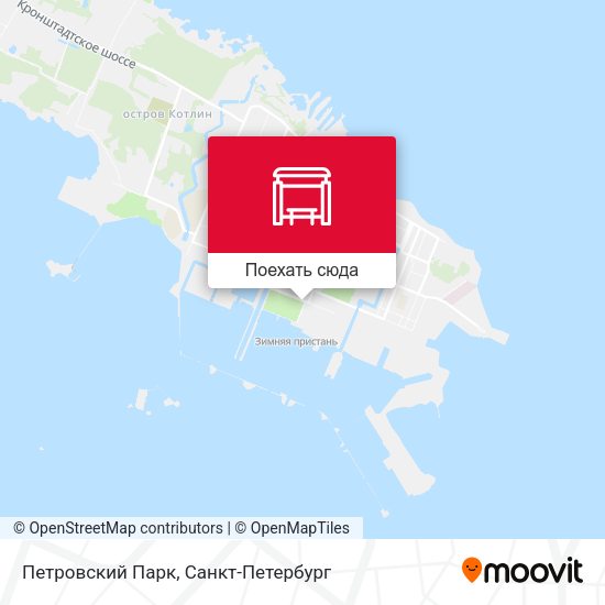 Карта Петровский Парк