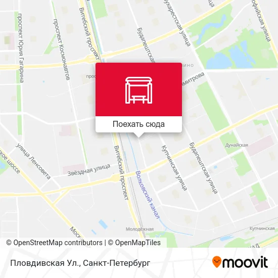 Карта Пловдивская Ул.