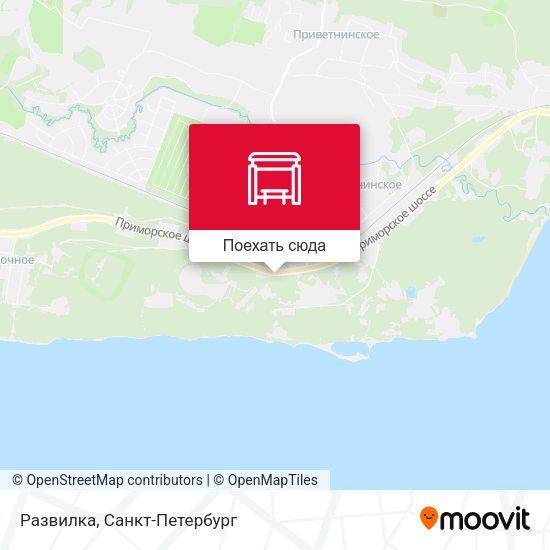 Карта Развилка