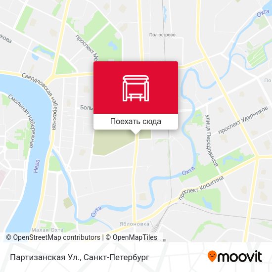Карта Партизанская Ул.