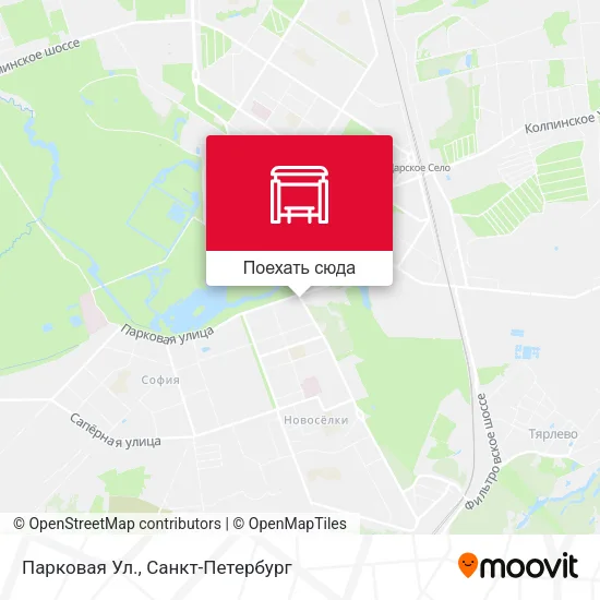 Карта Парковая Ул.