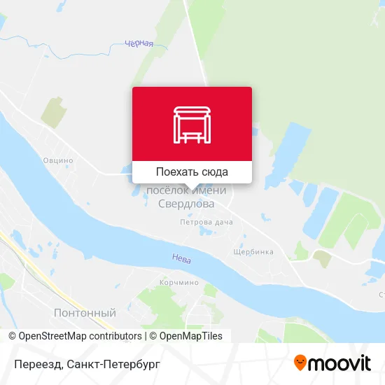 Карта Переезд