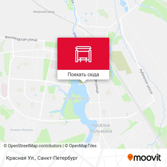 Карта Красная Ул.