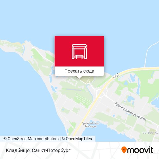 Карта Кладбище