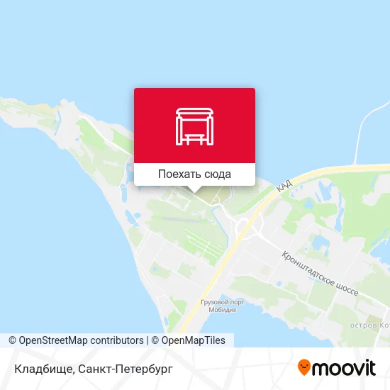 Карта Кладбище