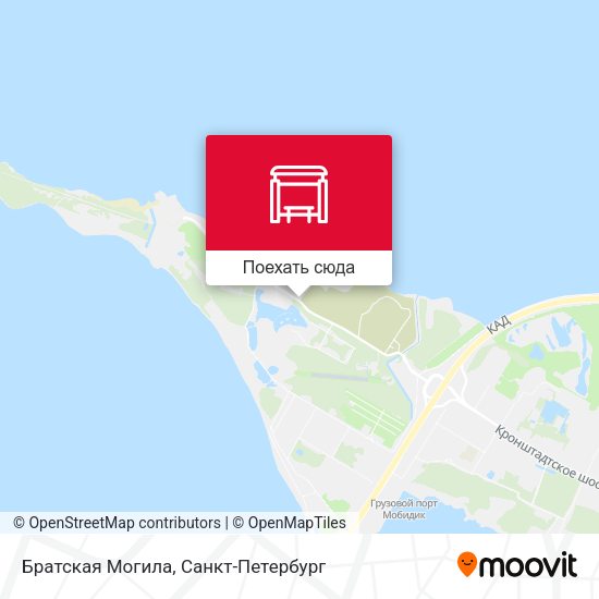 Карта Братская Могила