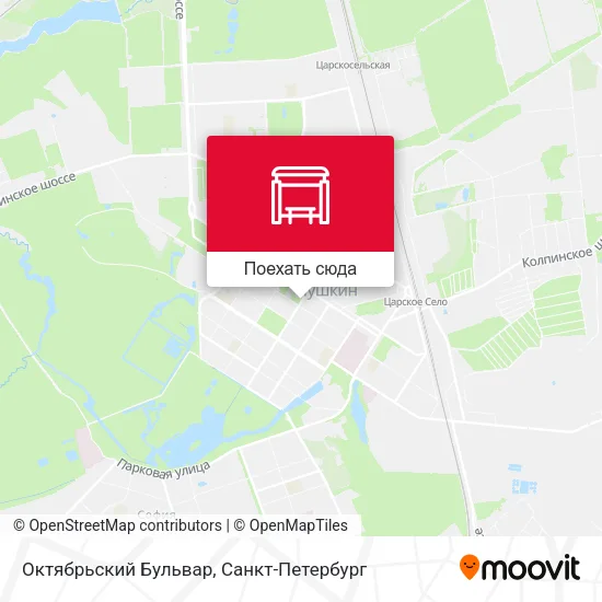 Карта Октябрьский Бульвар