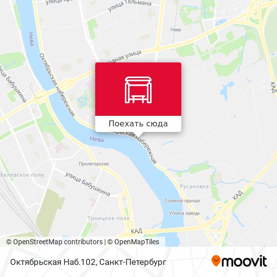 Карта Октябрьская Наб.102