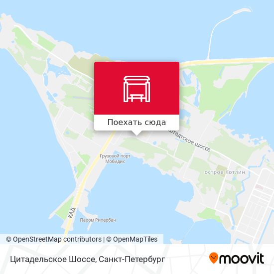 Карта Цитадельское Шоссе