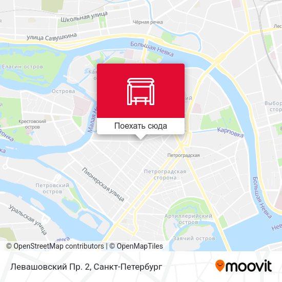 Карта Левашовский Пр. 2