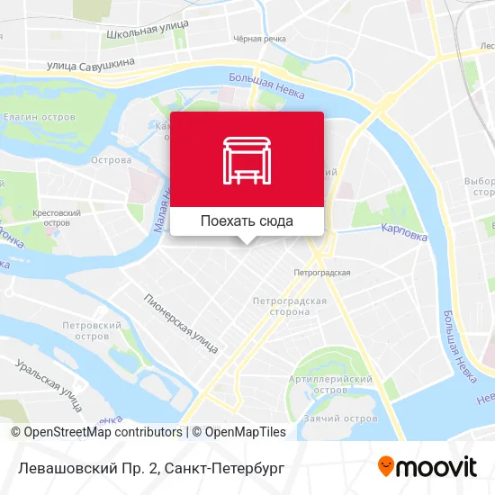 Карта Левашовский Пр. 2
