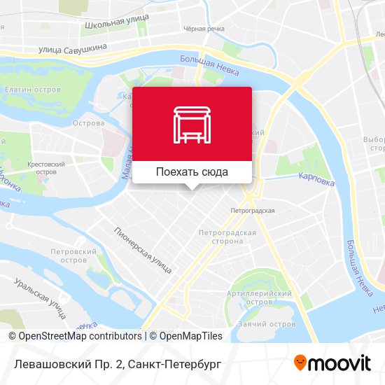 Карта Левашовский Пр. 2