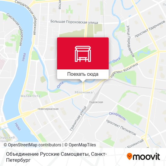 Карта Объединение Русские Самоцветы