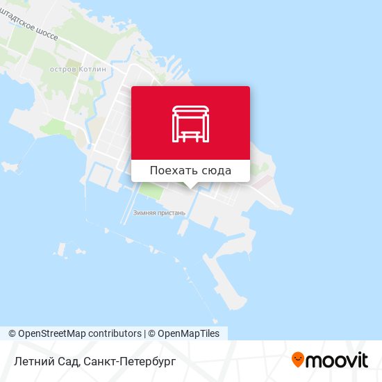 Карта Летний Сад