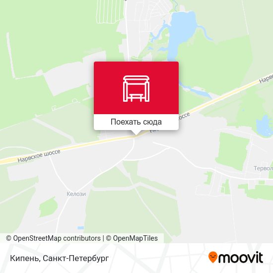 Карта Кипень