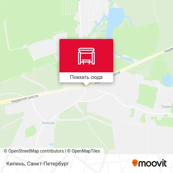 Карта Кипень