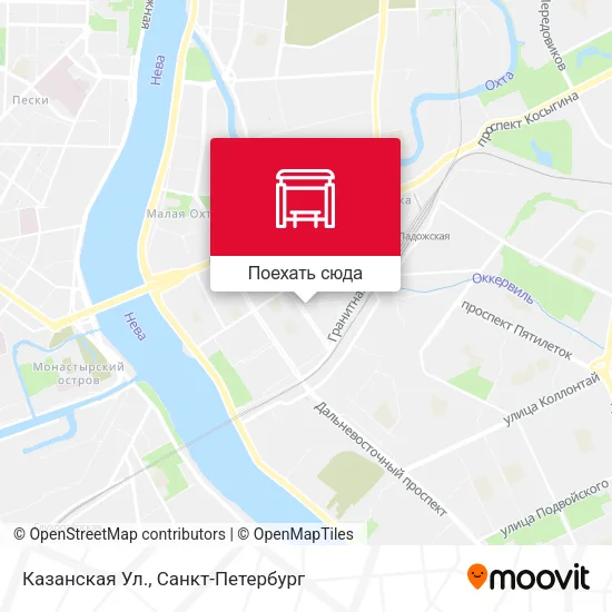 Карта Казанская Ул.