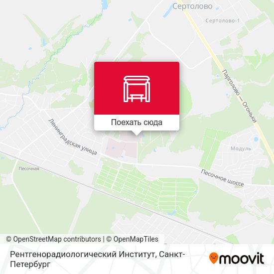 Карта Рентгенорадиологический Институт