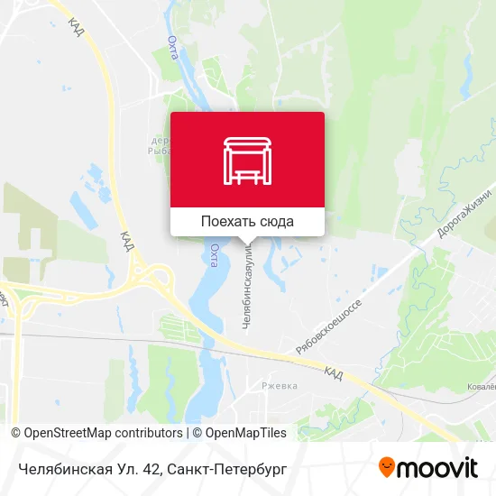Карта Челябинская Ул. 42