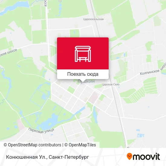 Карта Конюшенная Ул.