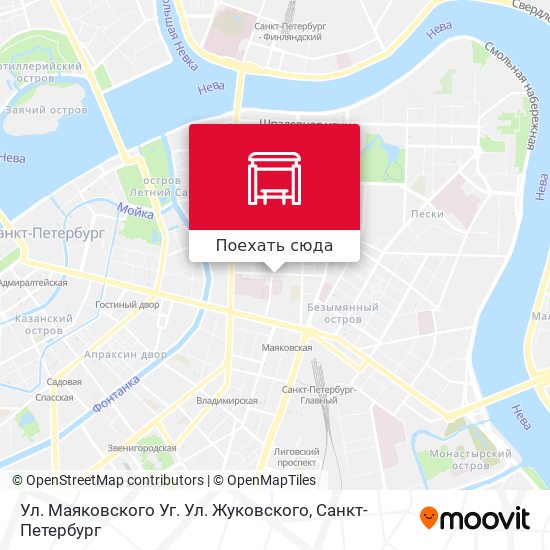 Карта Ул. Маяковского Уг. Ул. Жуковского