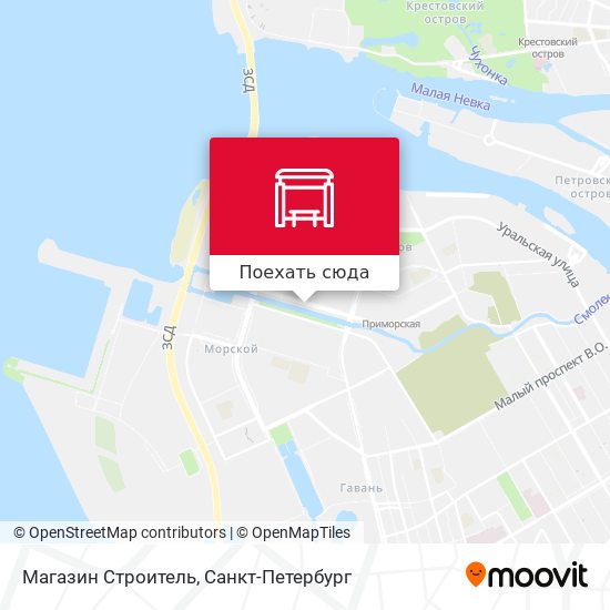 Карта Магазин Строитель