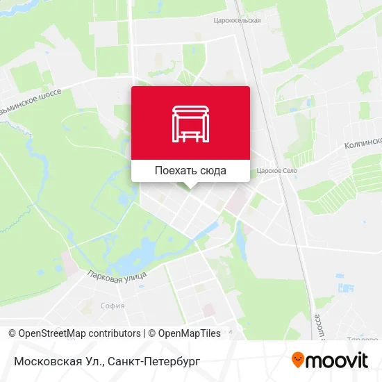 Карта Московская Ул.