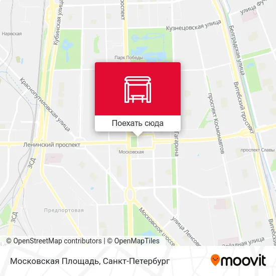 Карта Московская Площадь