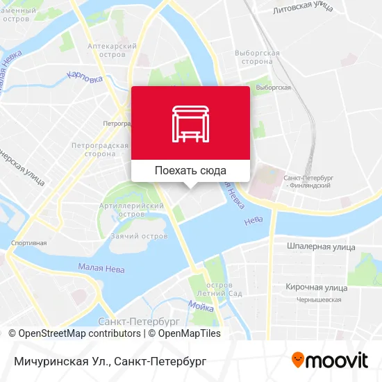 Карта Мичуринская Ул.