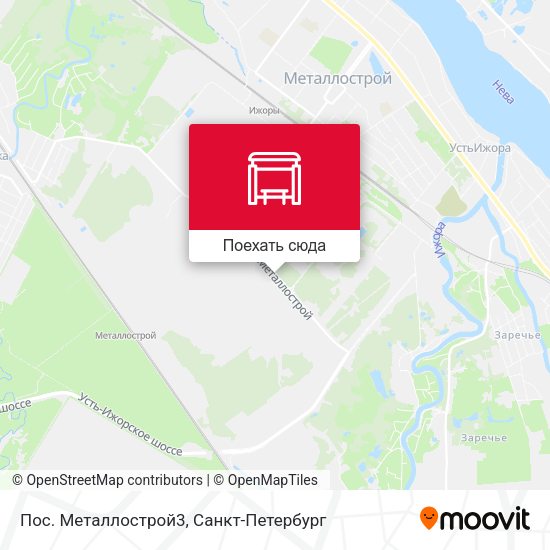 Карта Пос. Металлострой3