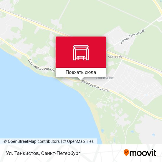 Карта Ул. Танкистов