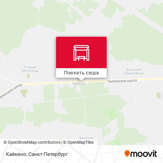 Карта Кайкино