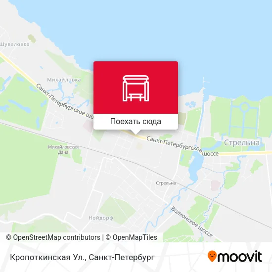 Карта Кропоткинская Ул.