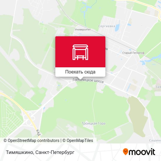 Карта Тимяшкино