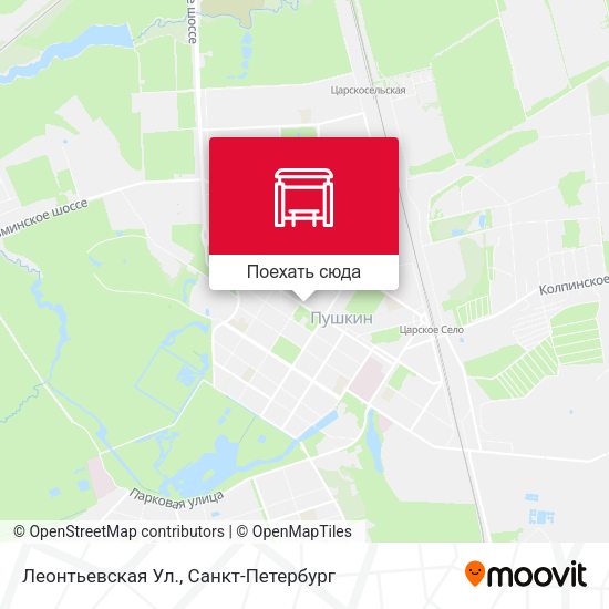 Карта Леонтьевская Ул.