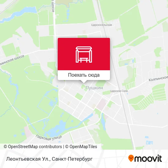 Карта Леонтьевская Ул.