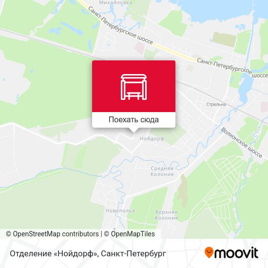 Карта Отделение «Нойдорф»
