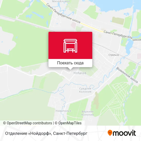 Карта Отделение «Нойдорф»