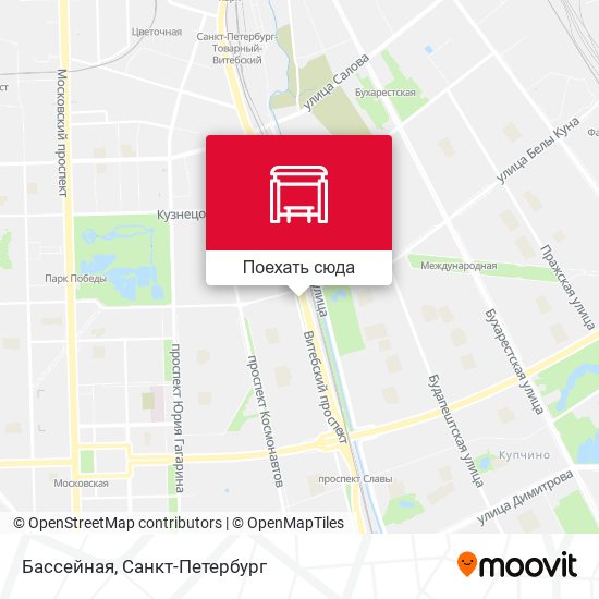Карта Бассейная