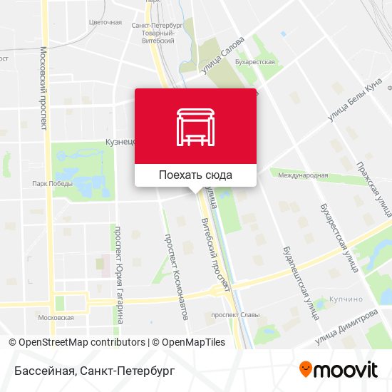 Карта Бассейная