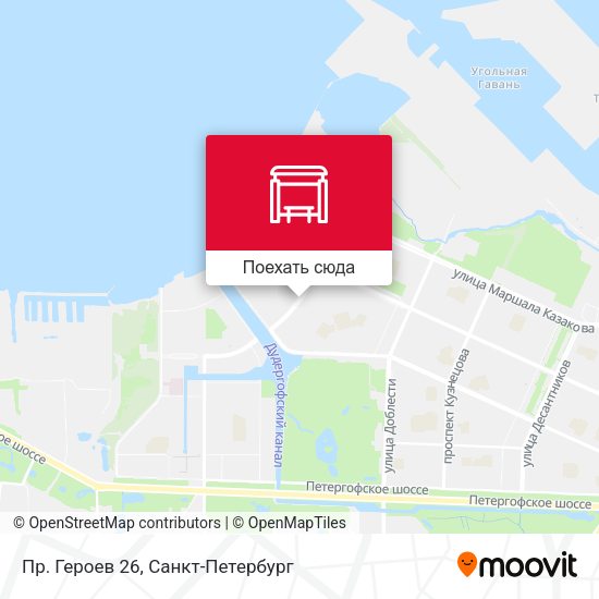 Карта Пр. Героев 26