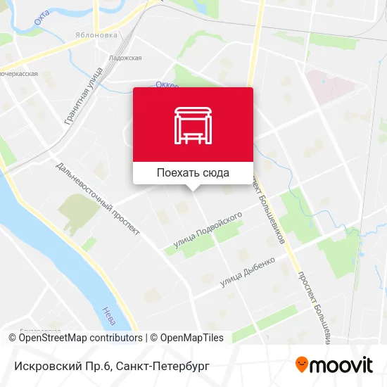 Карта Искровский Пр.6