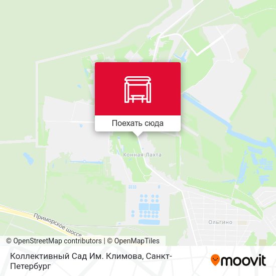 Карта Коллективный Сад Им. Климова