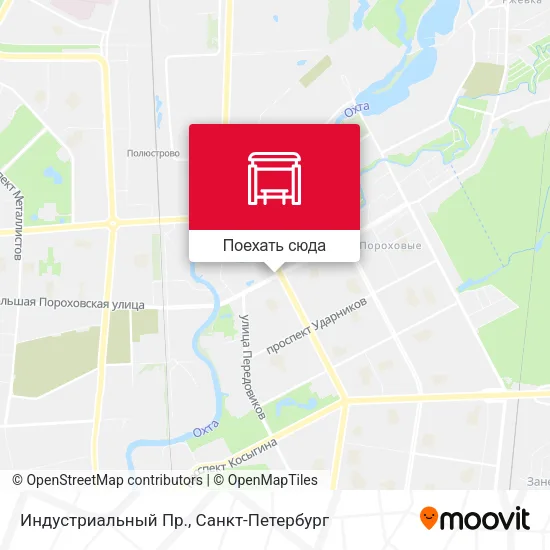 Карта Индустриальный Пр.