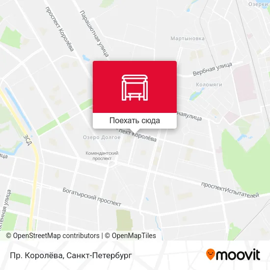 Карта Пр. Королёва