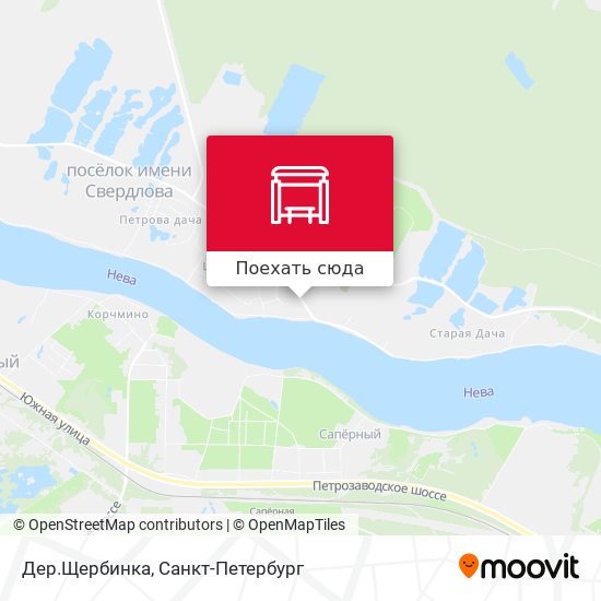 Карта Дер.Щербинка