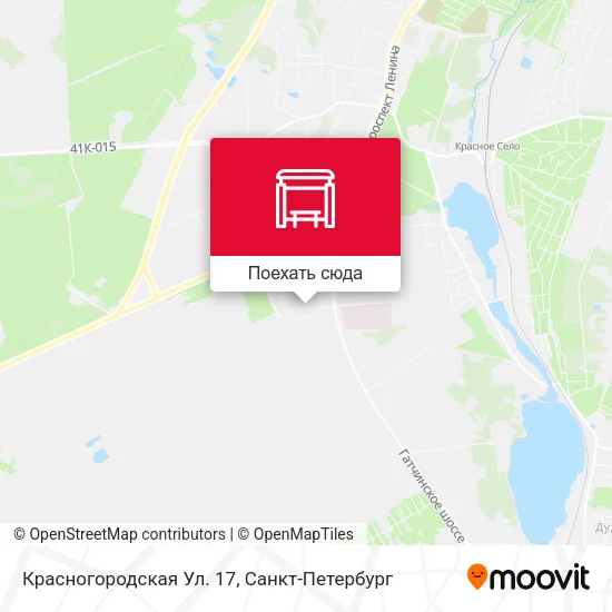 Карта Красногородская Ул. 17